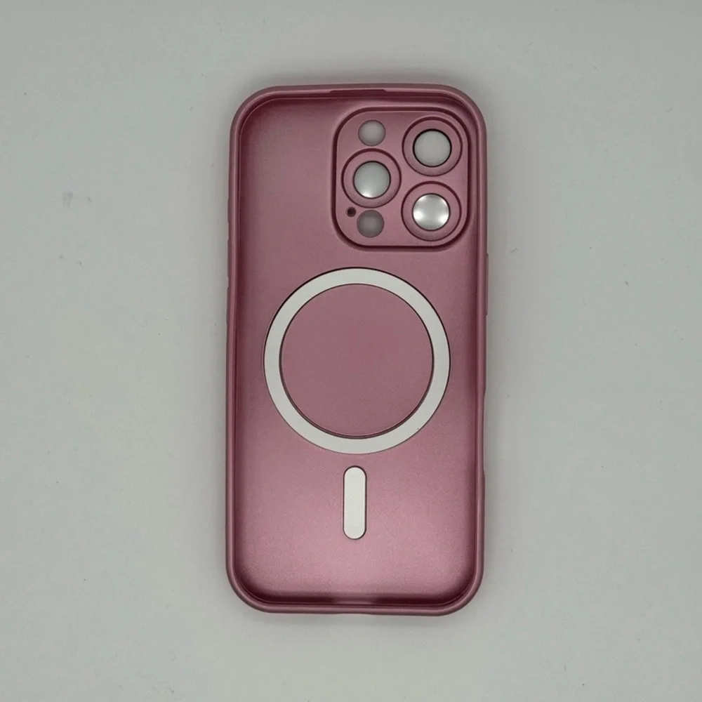 iPhone 16 Pro Pink MagSafe Compatible Phone Case